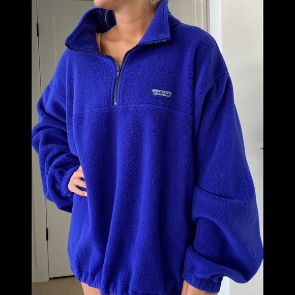 Men’s vintage Eddie Bauer 1/4 zip fleece